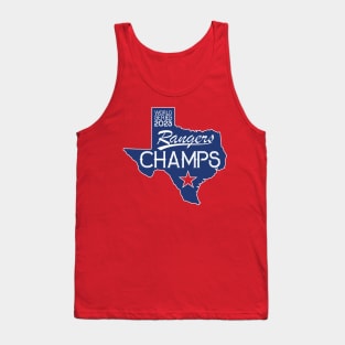 Champs - World Series - Rangers Tank Top